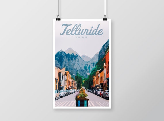 Prints Colorado print Telluride Art & Collectibles etna.com.pe