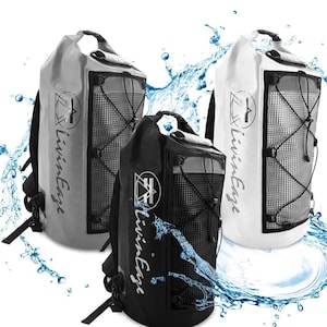 40L Waterproof Backpack Dry Bag Casual Travel Duffel - Hiking Camping Kayaking Climbing Cycling Skateboarding Boating Swimming Gym School