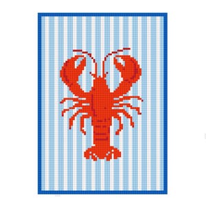 Lobster - Coastal Charm Series Needlepoint Canvas