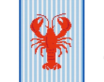 Lobster - Coastal Charm Series Needlepoint Canvas