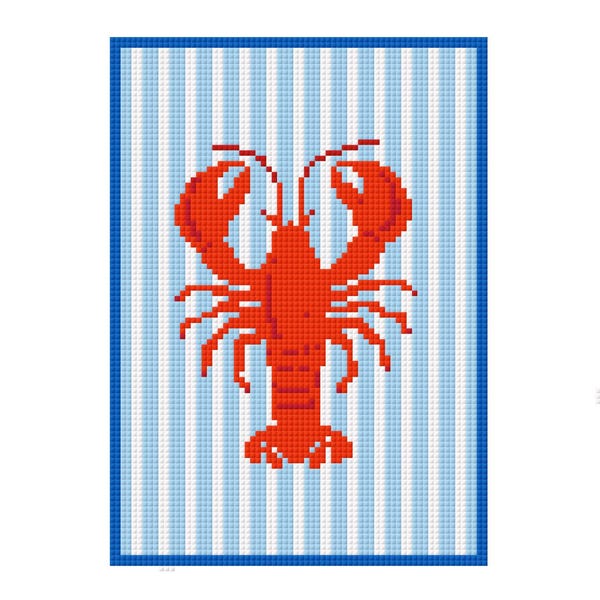 Lobster - Coastal Charm Series Needlepoint Canvas