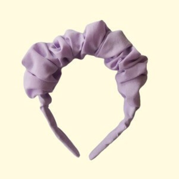 Serre-tête froufrou / scrunchie headband