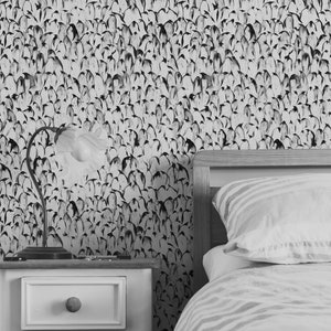 Penguin Removable Wallpaper: Nursery Decor, Peel and Stick