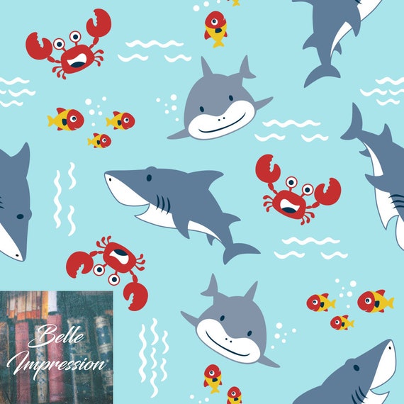 Peces grandes y amigos dibujos animados tiburón cangrejo - Etsy España Peces grandes y amigos dibujos animados tiburón cangrejo - Etsy España