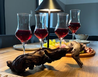 Exklusivt Grappa Root-shotglashållare - En unik vara för finsmakare