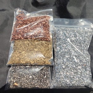 4oz Metal Borings Combo (1lb Total)