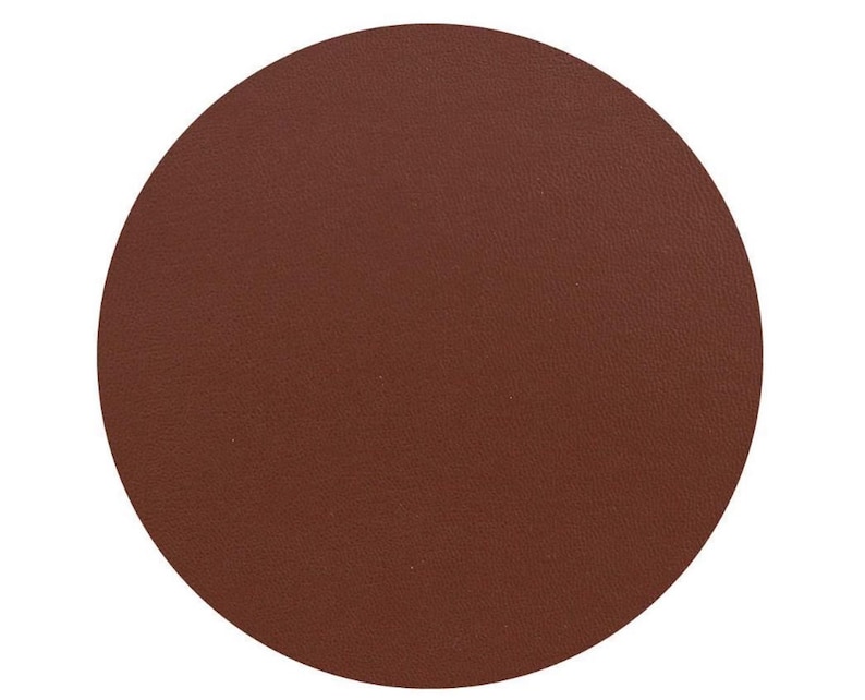 Round Heavy Duty Table Protector Heat Resistant Black, Brown, Beige, Grey Brown