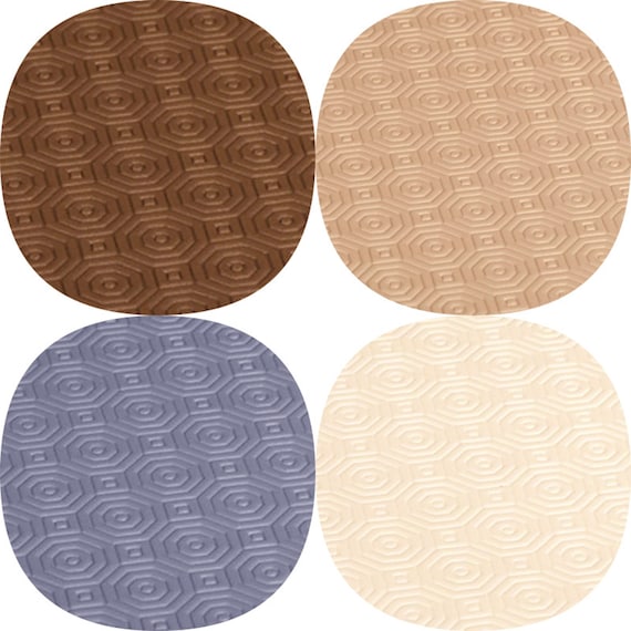 Table Protector ROUND Heat Resistant Felt Cream, Grey, Beige, Brown
