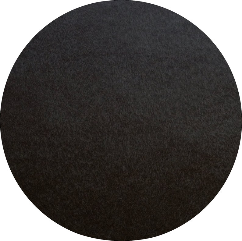 Round Heavy Duty Table Protector Heat Resistant Black Brown Etsy UK
