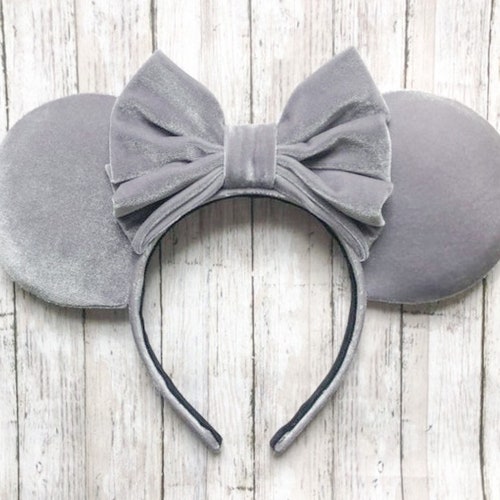 Cinderella Blue Velvet Ears Light Blue Velvet Ears Baby Blue | Etsy