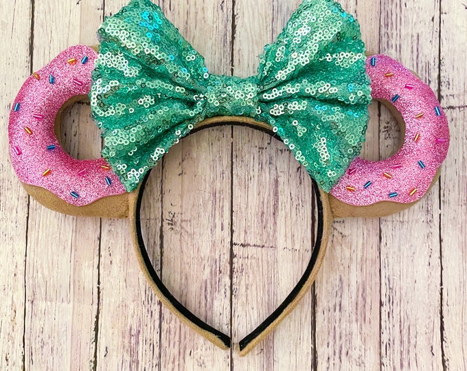 Donut Inspired Ears … but make it Pink!