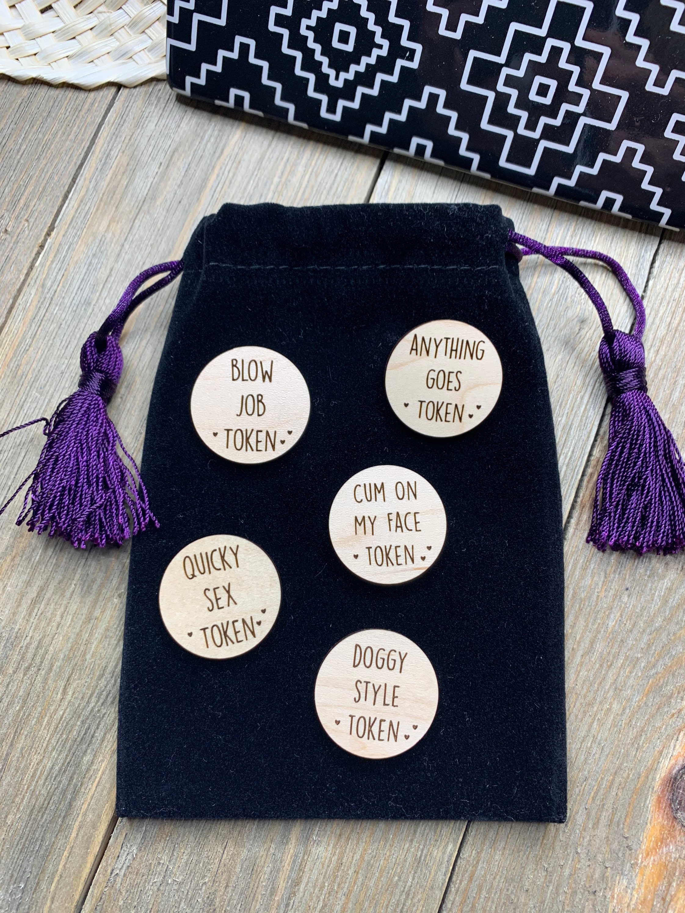 Mature, sex token, blow job, pleasure token, Christmas, valentines day, bachelorette party, boyfriend, husband gift, sex game, tokens