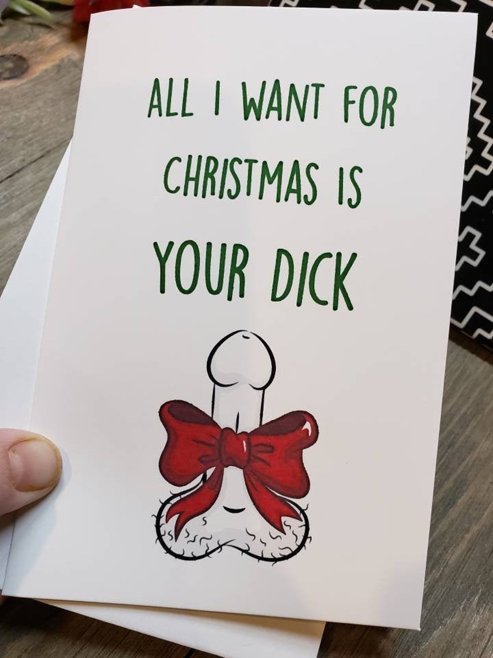 All i want for chistmas is dick vine