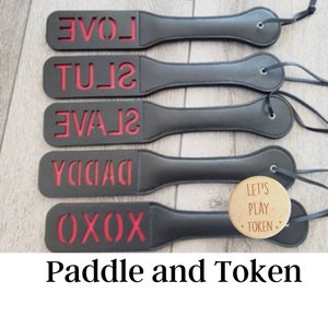 Paddle Daddy Medium Wooden Paddle (Zebrawood) - She Bop