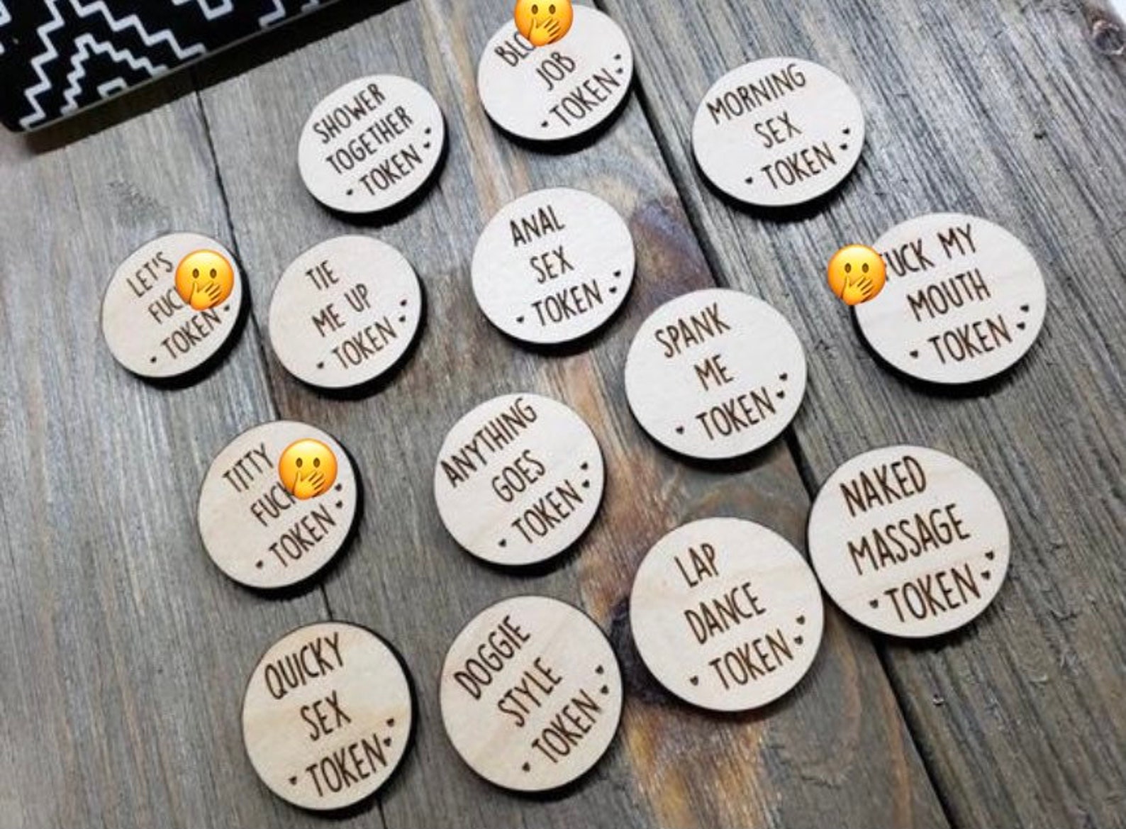 Mature, sex token, blow job, pleasure token, Christmas, valentines day, bachelorette party, boyfriend, husband gift, sex game, tokens