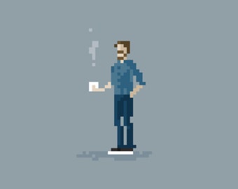 Custom pixel art avatar