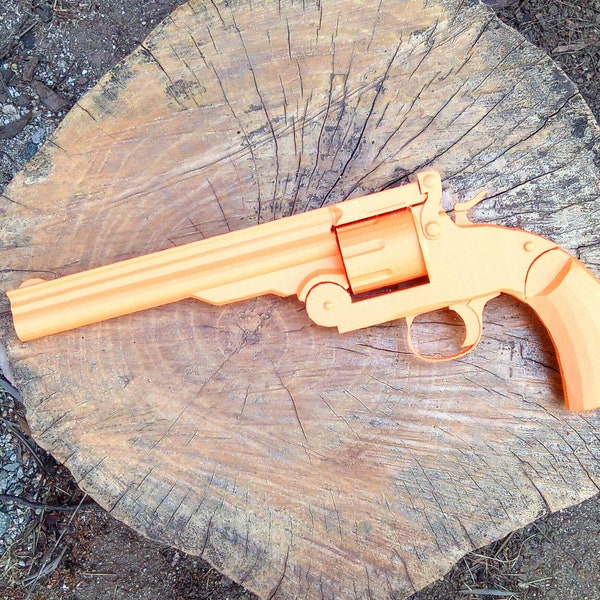 Model 3 Revolver Replica - Historical Firearm Reproduction - Assassin Hitman Prop - Toy Gun Cosplay - Airsoft3D