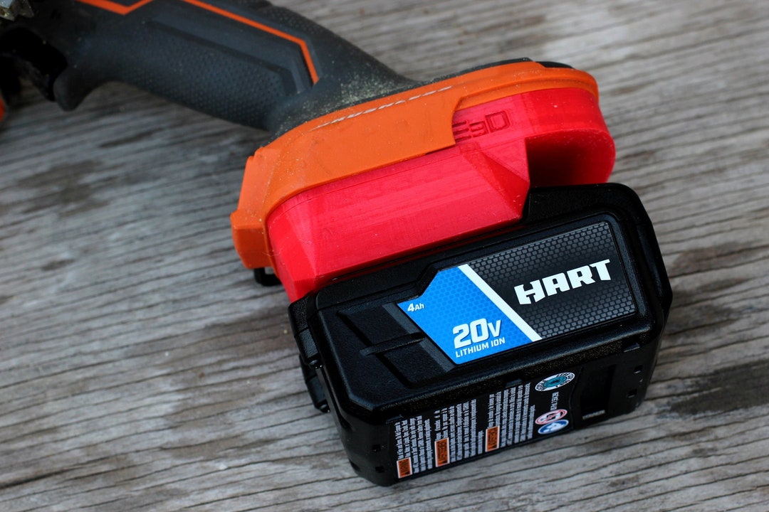 DIY Adapter for Hart 20V Battery to Ridgid 18V Power Tool Interchange