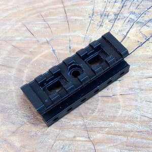 Aluminum 21mm Rail Mount Holder For Gopro Camera and Worker Rail Nerf  Modify Toy - BlasterMOD