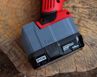 DIY Adapter for Ryobi ONE+ Battery to Milwaukee M18 Power Tool - Interchange Batteries Between Brands - Single Battery Does It -EveryThang3D