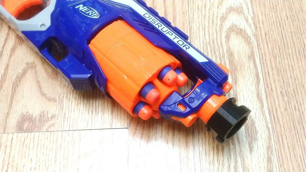 Blasters3d Barrel PE for Nerf Disruptor - Etsy Israel