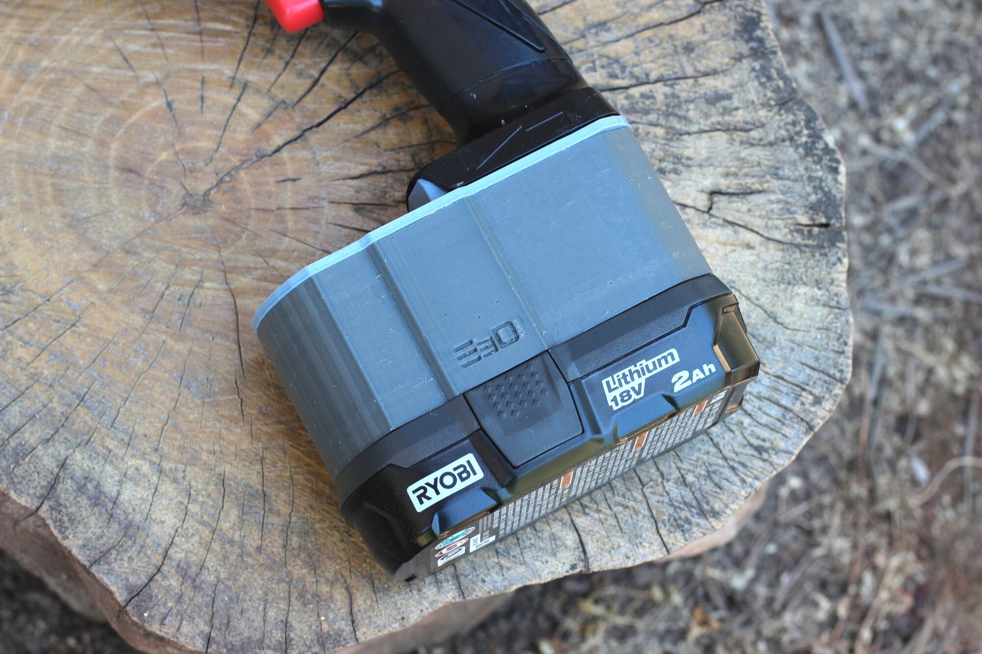 DIY Adapter type I for Ryobi ONE Battery to Drill Master 18V Power