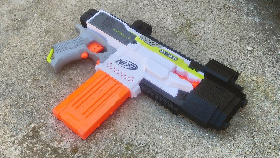 Blasters3d R40 Priming Handle PT for Nerf Hyper Rush-40 