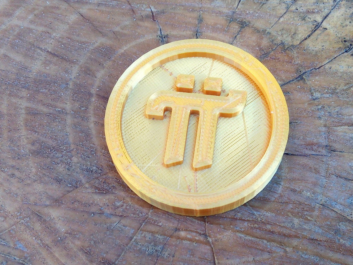 Pi Coin Digital Network Cryptocurrency Physical Tangible ...
