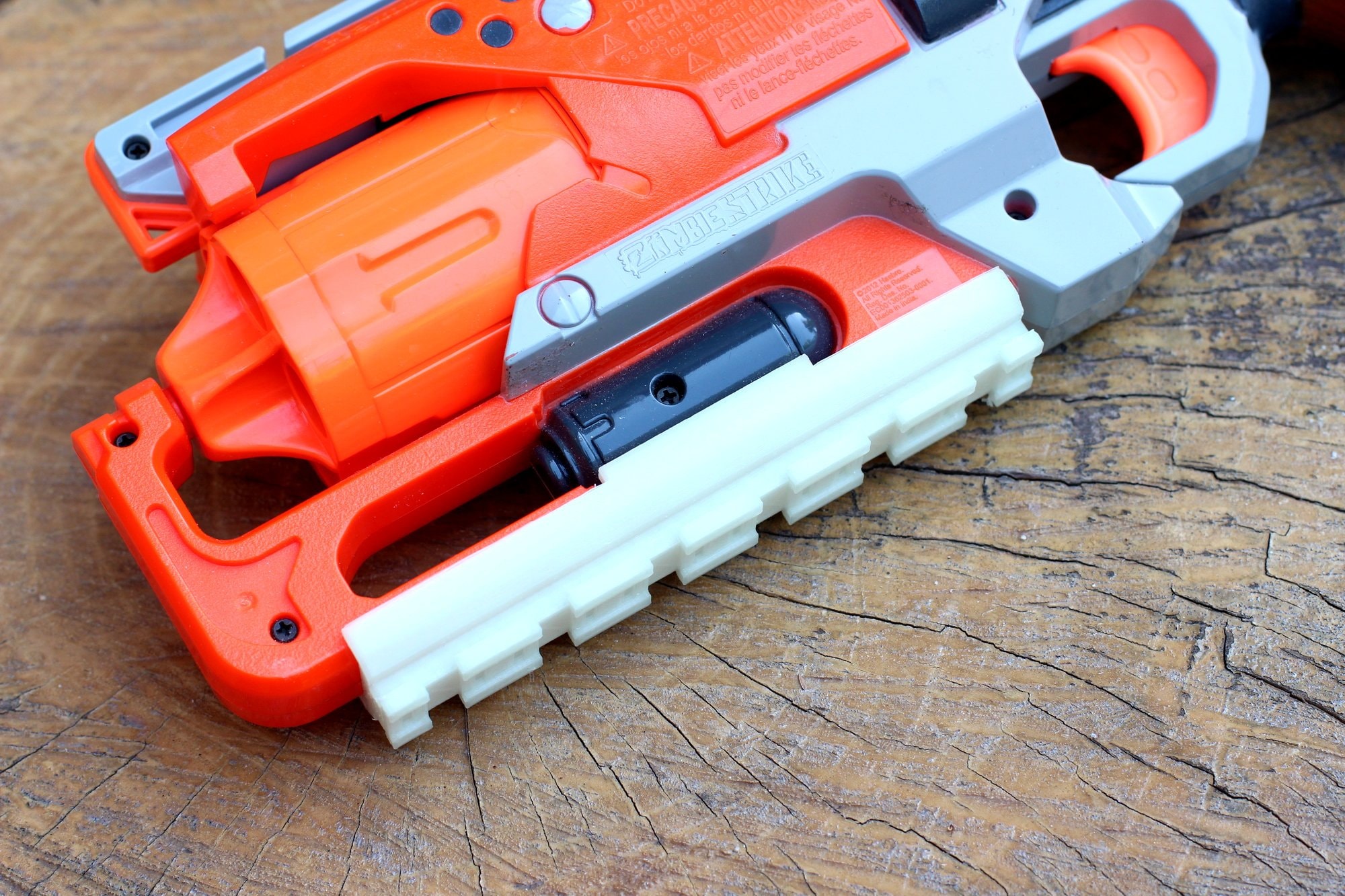 Blasters3d Bottom Nerf Tactical Rail 6-slots for Nerf Zombie - Etsy