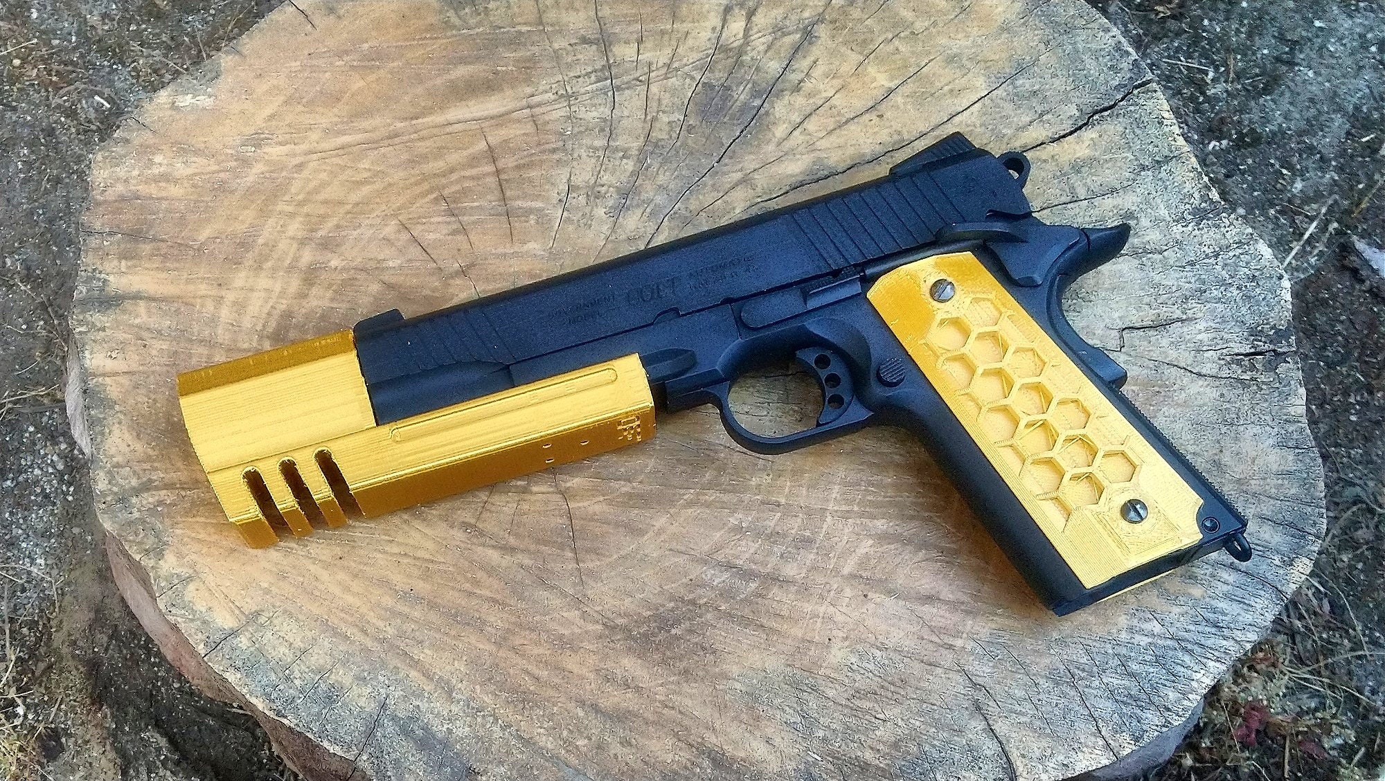 Match Weight Tomb Raider Compensator para 1911 Airsoft GBB Etsy