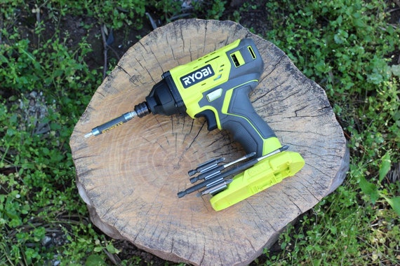4 bits Holder for Ryobi ONE 18V Drill or Impact Driver Convenient