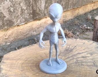 Area 51 "The Grey" Type A Alien Action Figure - Conspiracy Theory - Zeta Reticulans - Roswell Grays - Unidentified Flying Object UFO