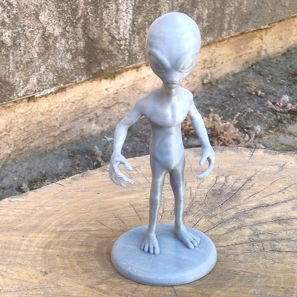 Zone 51 "The Grey" Type A Alien Action Figure - Théorie du complot - Zeta Reticulans - Roswell Grays - Objet volant non identifié OVNI