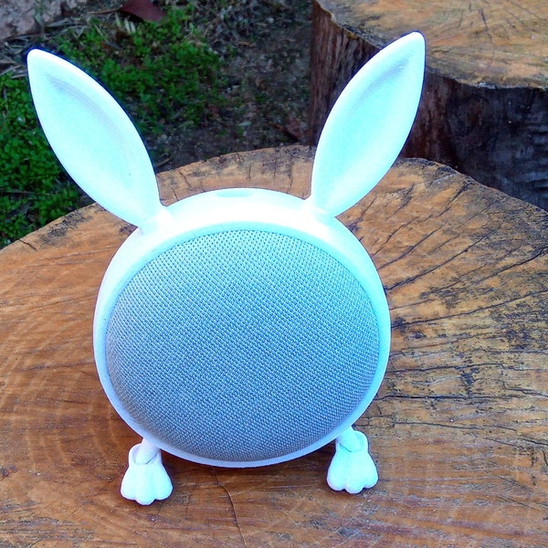 Bunny Suit for Google Home Nest Mini (2nd Generation) - Smart Home Automation Decoration Improvement - SmartHome - EveryThang3D