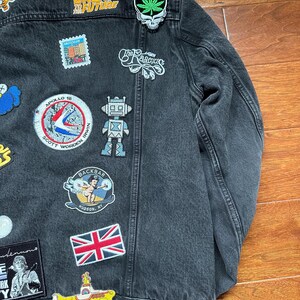 Vintage Reworked Patched Levi’s Jacket - Etsy