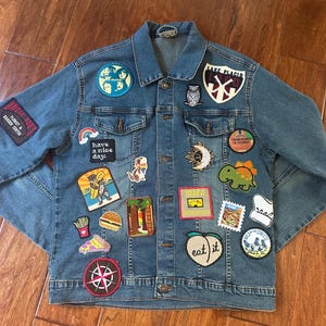 Vintage Reworked Patched Jacket