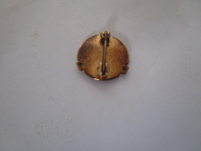 Antique 10 K Enameled Peninsular Insurance Co 30 Year Pin Florida