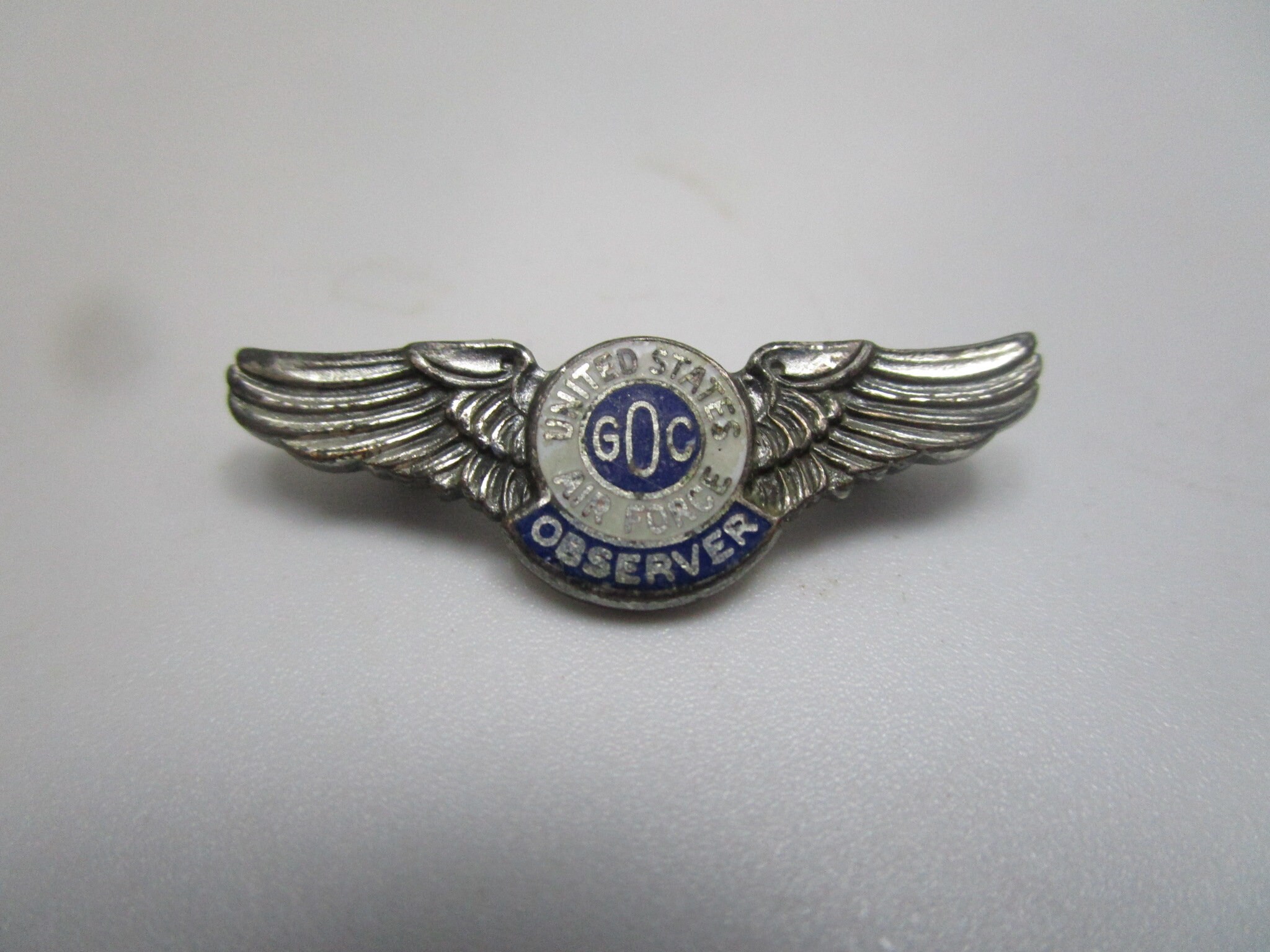 WW 2 GOC U S Air Force Observer Pilot Wings Pinback - Etsy