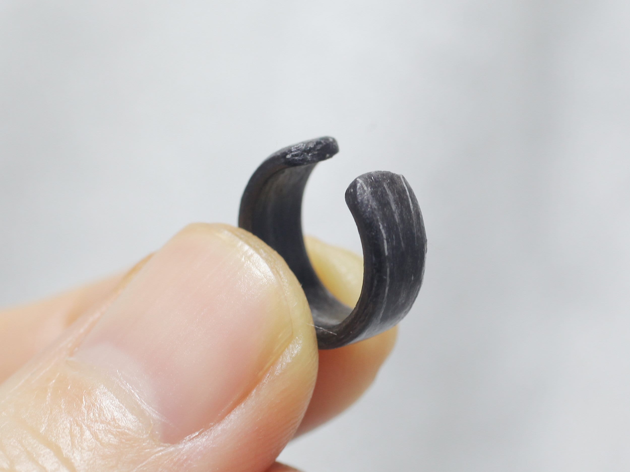 Ear Cuffwood Ear Cuff Ringblack Oak Wood Earring Etsy