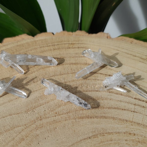 Tibetan Needle Quartz Raw Crystal Group Cluster Points Gemstone Chakra Reiki Healing