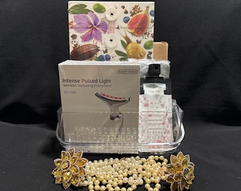 Spa Night Self Care Gift Set Ultrasonic Face Neck Device Masks