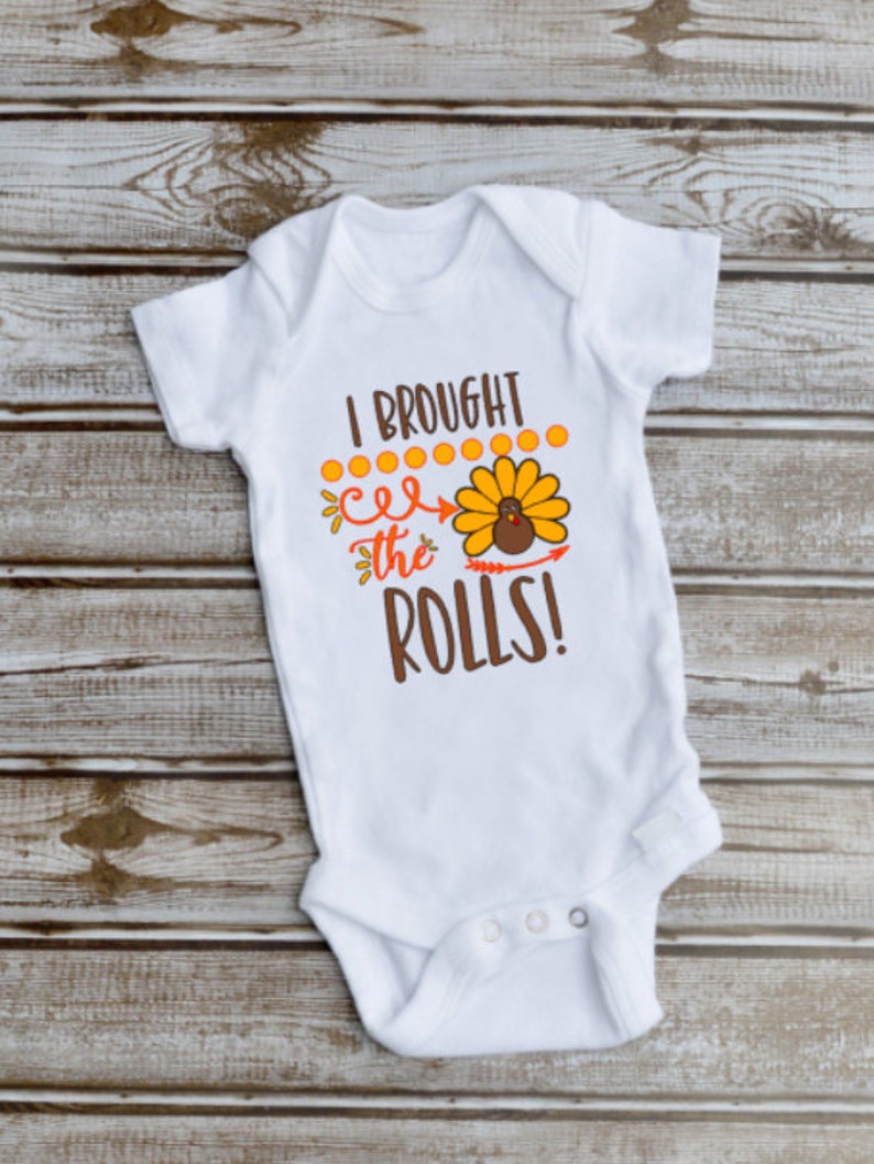 I Brought the Rolls/Thanksgiving/SVG/DXF/PNG/Mock | Etsy
