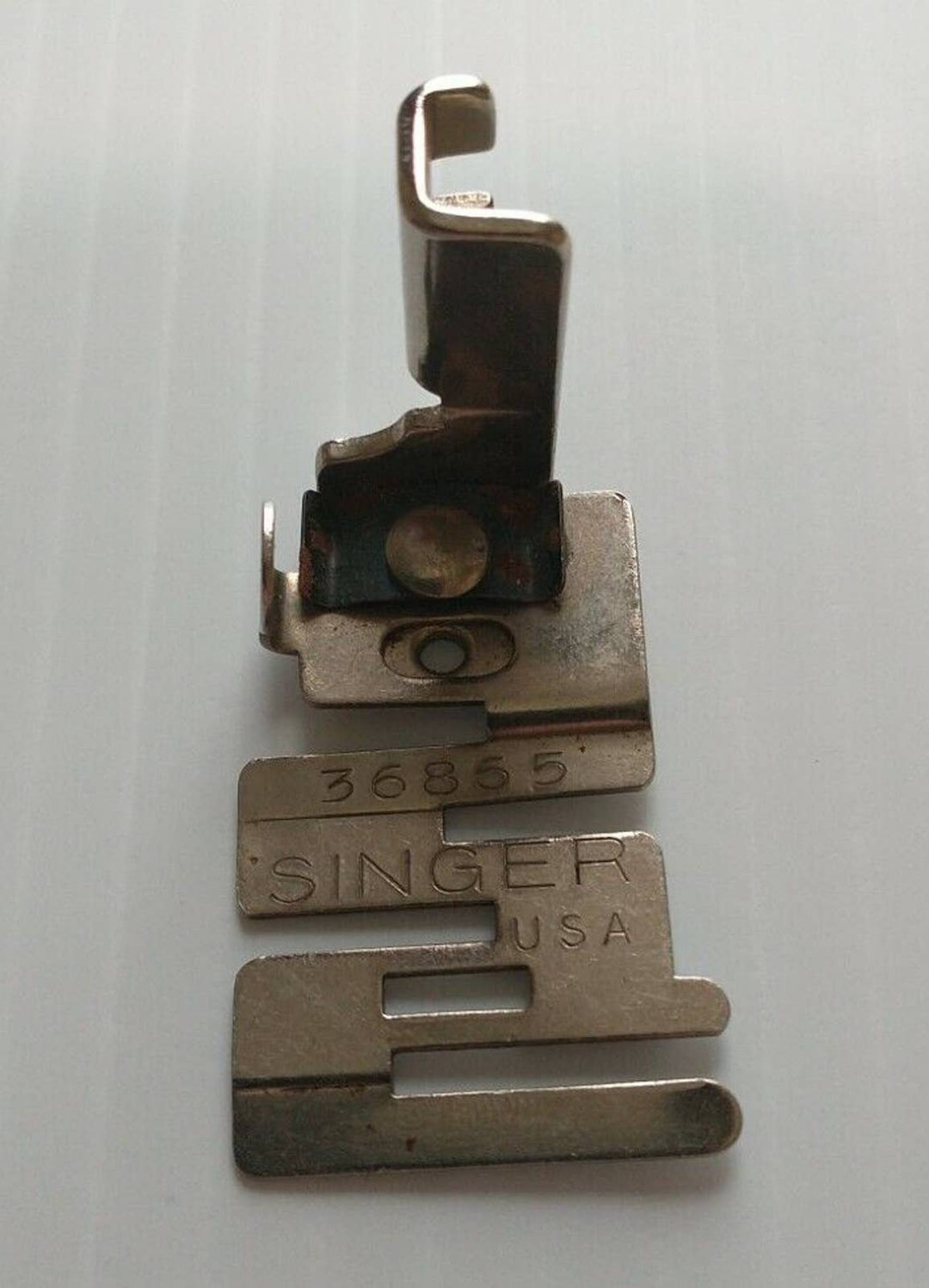 Vintage Singer Sewing Machine Edge Stitcher Foot Attachment Etsy