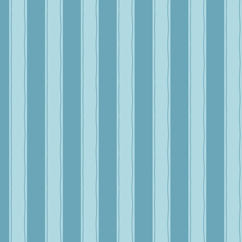 Procreate Mönsterpenselset | 15 Sömlösa Penslar | Randiga Penslar | iPad Digital Nedladdning bild 2