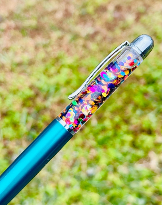 Chunky Glitter Floating Pen, Personalized Teacher Gift
