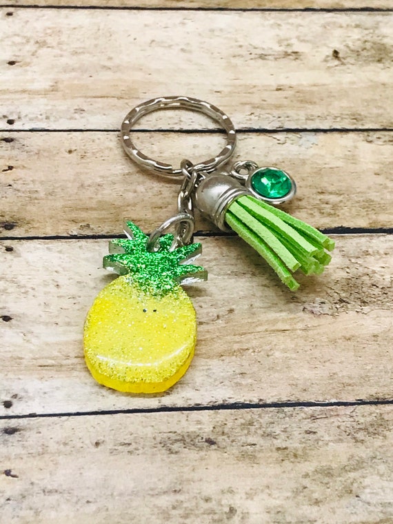 Mini Pineapple Keychain Mini Keychain Backpack Charm Lunchbox