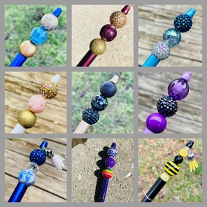 Classy Beaded Pen, Bubblegum bead pens, Beaded pens, Bead pen, Personalized pen, Personalized gift, Gift for women, Teacher pen, Mothers Day