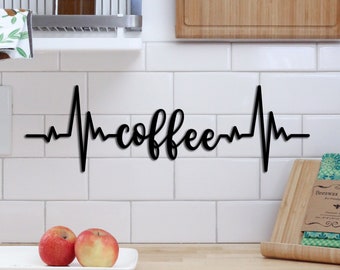 Coffee sign - Coffee bar decor - Coffee decor Kitchen decor But first coffee Coffee signs Coffee shop Coffee station Coffee poster Name sign