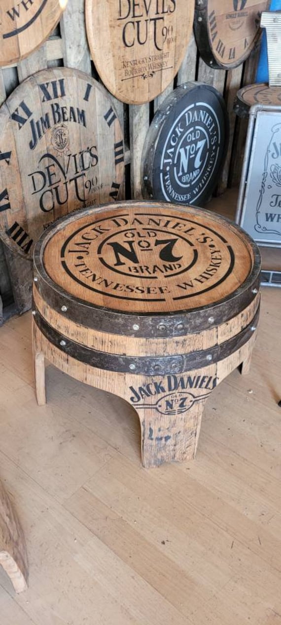 Genuine Oak Barrel Coffee Table Etsy UK