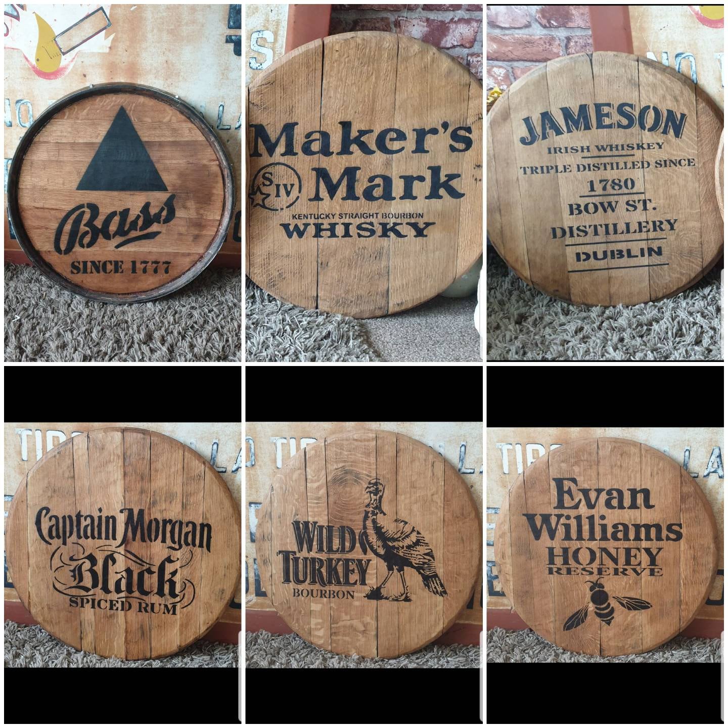 Genuine Oak Barrel Coffee Table Etsy UK